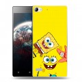 Дизайнерский пластиковый чехол для Lenovo Vibe X2 Спанч боб Спанчбоб