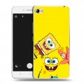 Дизайнерский пластиковый чехол для Lenovo S90 Спанч боб Спанчбоб