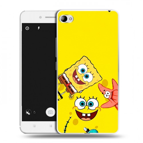 Дизайнерский пластиковый чехол для Lenovo S90 Спанч боб Спанчбоб