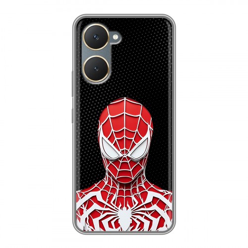 Дизайнерский пластиковый чехол для Vivo Y03 человек паук spiderman