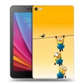 Дизайнерский силиконовый чехол для Huawei MediaPad T2 7.0 Pro Миньоны