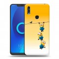 Дизайнерский силиконовый чехол для Alcatel 5V Миньоны