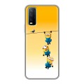 Дизайнерский силиконовый чехол для Vivo Y20 Миньоны