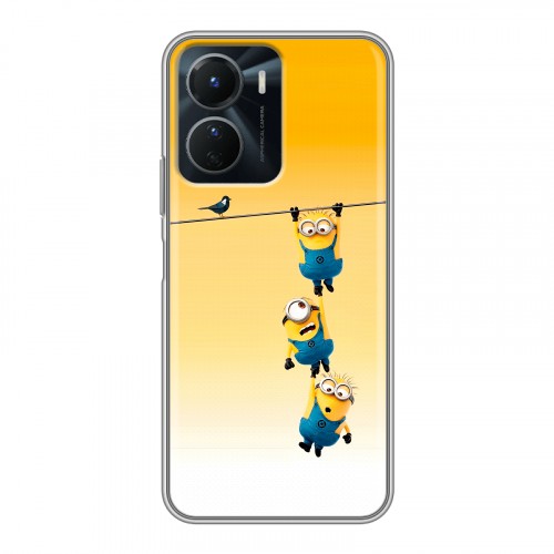 Дизайнерский силиконовый чехол для Vivo Y16 Миньоны