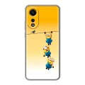 Дизайнерский пластиковый чехол для OPPO A78 4G Миньоны