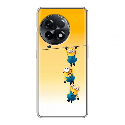 Дизайнерский силиконовый чехол для OnePlus 11R Миньоны