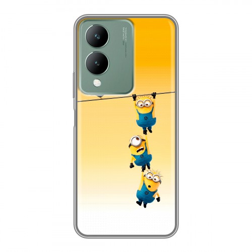 Дизайнерский силиконовый чехол для Vivo Y17s Миньоны