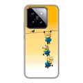 Дизайнерский силиконовый чехол для Xiaomi 14 Миньоны