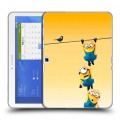 Дизайнерский силиконовый чехол для Samsung Galaxy Tab 4 10.1 Миньоны