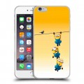Дизайнерский силиконовый чехол для Iphone 6 Plus/6s Plus Миньоны