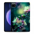 Дизайнерский силиконовый чехол для Xiaomi Pad 6 Цветы и мрамор