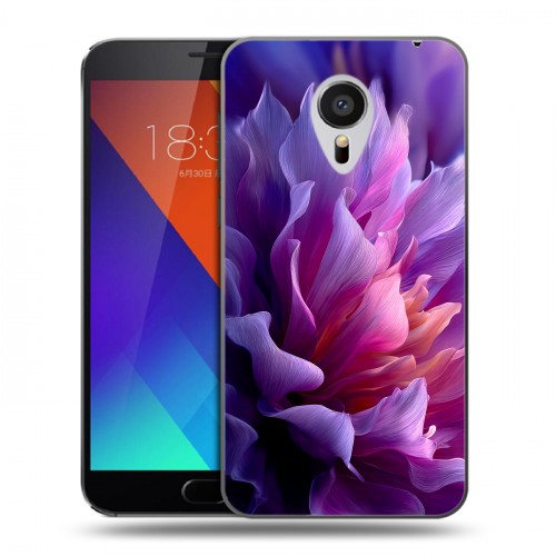 Дизайнерский пластиковый чехол для Meizu MX5 женский цветы