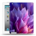 Дизайнерский пластиковый чехол для Ipad 2/3/4 женский цветы