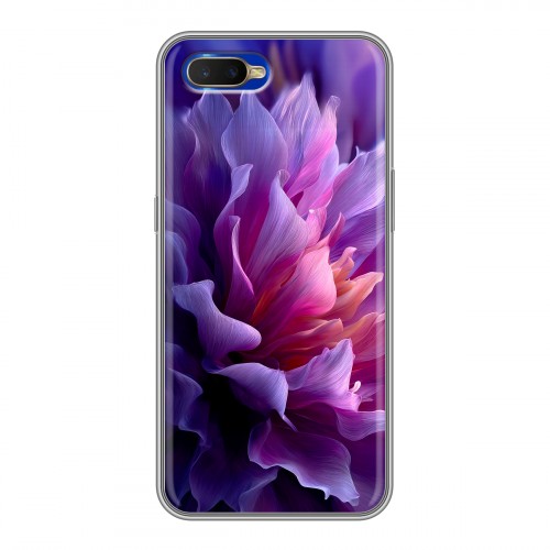Дизайнерский силиконовый чехол для OPPO RX17 Neo женский цветы