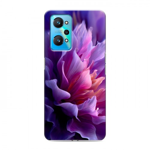Дизайнерский силиконовый чехол для Realme GT Neo 2 женский цветы