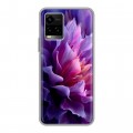 Дизайнерский силиконовый чехол для Vivo Y33s женский цветы
