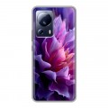 Дизайнерский силиконовый чехол для Xiaomi 13 Lite женский цветы