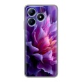Дизайнерский силиконовый чехол для Realme C63 женский цветы