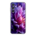Дизайнерский силиконовый чехол для Samsung Galaxy M35 женский цветы