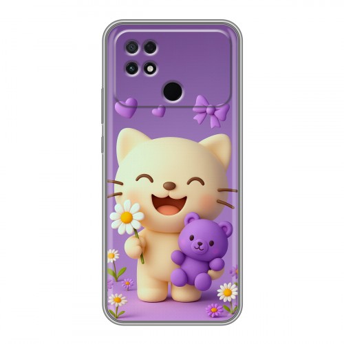 Дизайнерский силиконовый чехол для Xiaomi Poco C40 для девочек