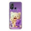 Дизайнерский силиконовый чехол для Itel A49 для девочек