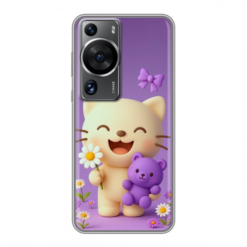 Дизайнерский пластиковый чехол для Huawei P60 для девочек