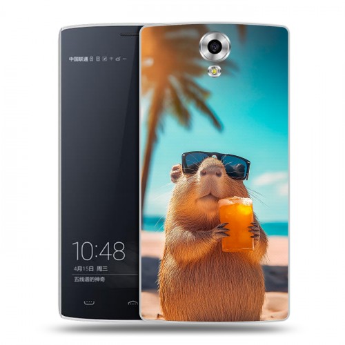 Дизайнерский силиконовый чехол для Homtom HT7 Капибара