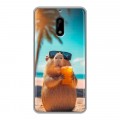 Дизайнерский пластиковый чехол для Nokia 6 Капибара