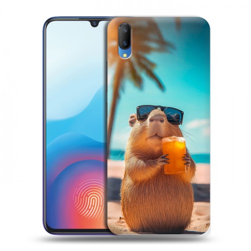 Дизайнерский пластиковый чехол для Vivo V11 Капибара