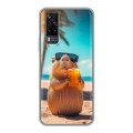 Дизайнерский силиконовый чехол для Vivo Y31 Капибара