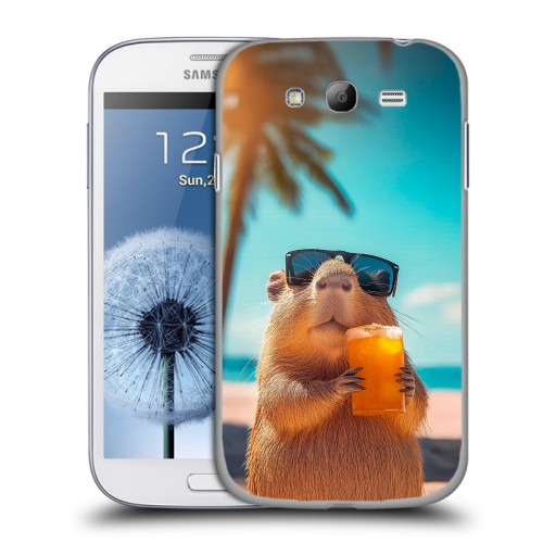Дизайнерский пластиковый чехол для Samsung Galaxy Grand Капибара