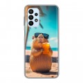 Дизайнерский силиконовый чехол для Samsung Galaxy A23 Капибара