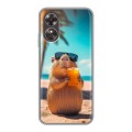 Дизайнерский силиконовый чехол для OPPO A17 Капибара