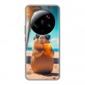 Дизайнерский силиконовый чехол для Xiaomi 13 Ultra Капибара