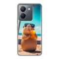 Дизайнерский силиконовый чехол для Vivo Y36 Капибара