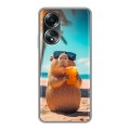 Дизайнерский силиконовый чехол для OPPO A58 4G Капибара