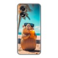 Дизайнерский силиконовый чехол для OPPO A38 4G Капибара