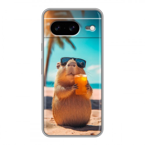 Дизайнерский пластиковый чехол для Google Pixel 8 Капибара