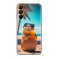 Дизайнерский силиконовый чехол для Samsung Galaxy A15 Капибара