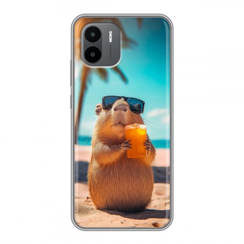 Дизайнерский силиконовый чехол для Xiaomi Redmi A2 Капибара