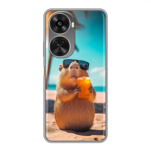 Дизайнерский силиконовый чехол для Huawei Nova 11 SE Капибара