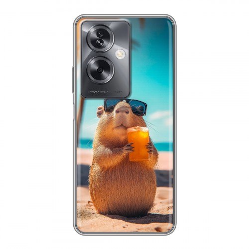 Дизайнерский силиконовый чехол для OnePlus Nord N30 SE 5G Капибара