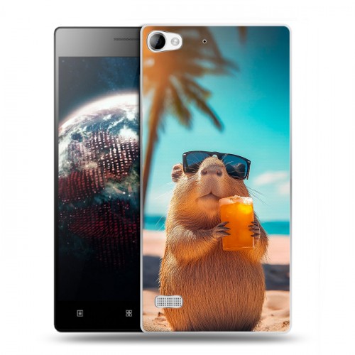 Дизайнерский пластиковый чехол для Lenovo Vibe X2 Капибара