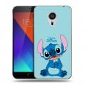 Дизайнерский пластиковый чехол для Meizu MX5 Лило и Стич