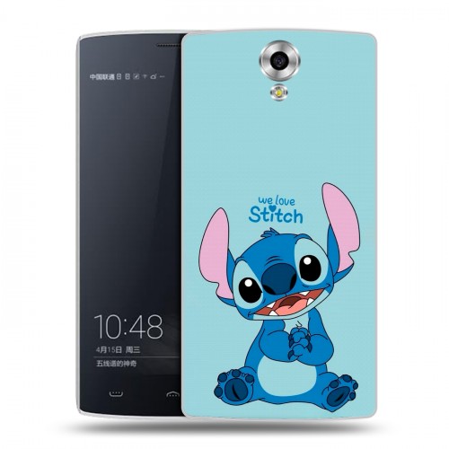 Дизайнерский силиконовый чехол для Homtom HT7 Лило и Стич