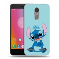 Дизайнерский пластиковый чехол для Lenovo K6 Лило и Стич