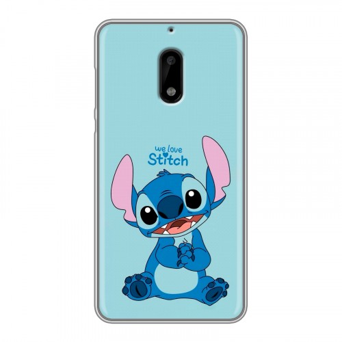 Дизайнерский пластиковый чехол для Nokia 6 Лило и Стич