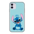 Дизайнерский силиконовый чехол для Iphone 11 Лило и Стич