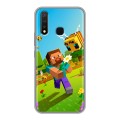 Дизайнерский силиконовый чехол для Vivo Y19 Майнкрафт Minecraft