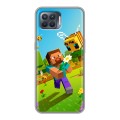 Дизайнерский силиконовый чехол для OPPO Reno4 Lite Майнкрафт Minecraft